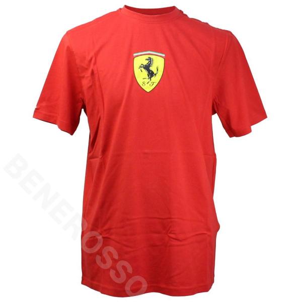 フェラーリ メンズ ビッグ プランシングホース Tシャツ レッド