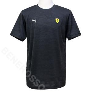 PUMA フェラーリ SF テック グラフィック Tシャツ ブラック 762393-02｜victorylap