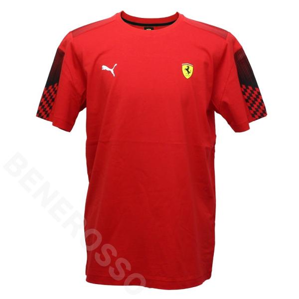 PUMA フェラーリ レース T7 Tシャツ レッド 531678-02