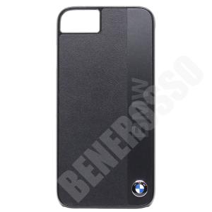 BMW iPhone SE3/SE2/8/7 PC+レザー+アルミプレート ハードケース BK BM...