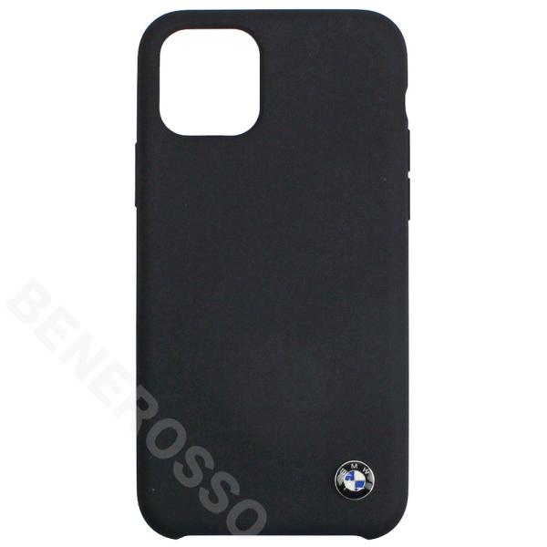 BMW iPhone11Pro ハードシリコン ケース ブラック BMHCN58SILBK