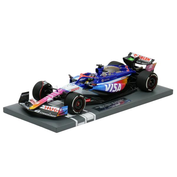MINICHAMPS 1/18スケール ビザ キャッシュ RB F1チーム VCARB 01 D.リ...