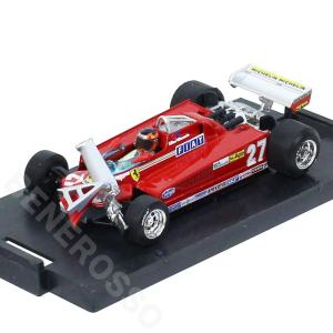 brumm 1/43スケール フェラーリ 126CK G.ヴィルヌーヴ 1981年 カナダGP Lap55〜56 R437CH｜victorylap