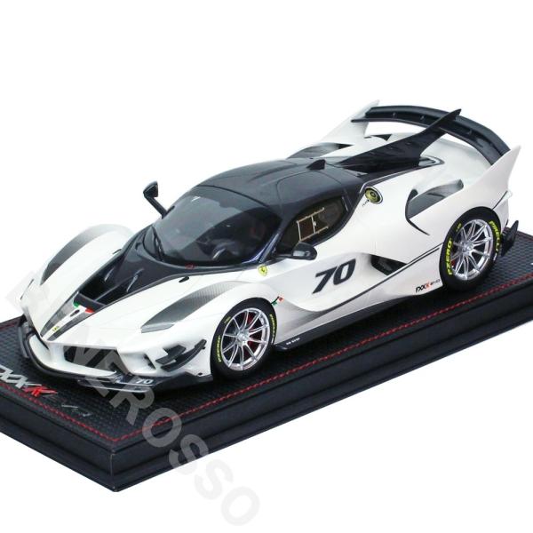 MRコレクション 1/18スケール フェラーリ FXX K EVO #70 Bianco Itali...