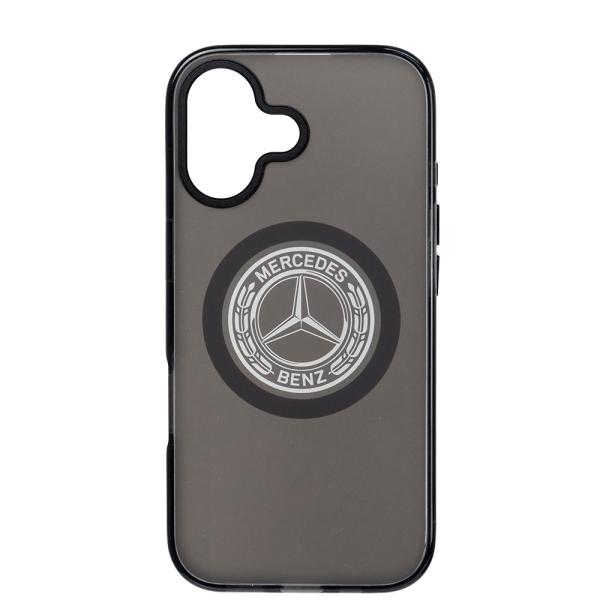 メルセデスベンツ iPhone 17 IML バックカバー ビンテージロゴ ブラック マグセーフ対応...