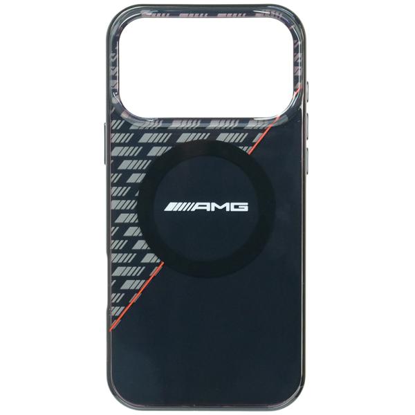 AMG iPhone 17ProMax ダブルレイヤー バックカバー RHOMBS ブラック マグセ...