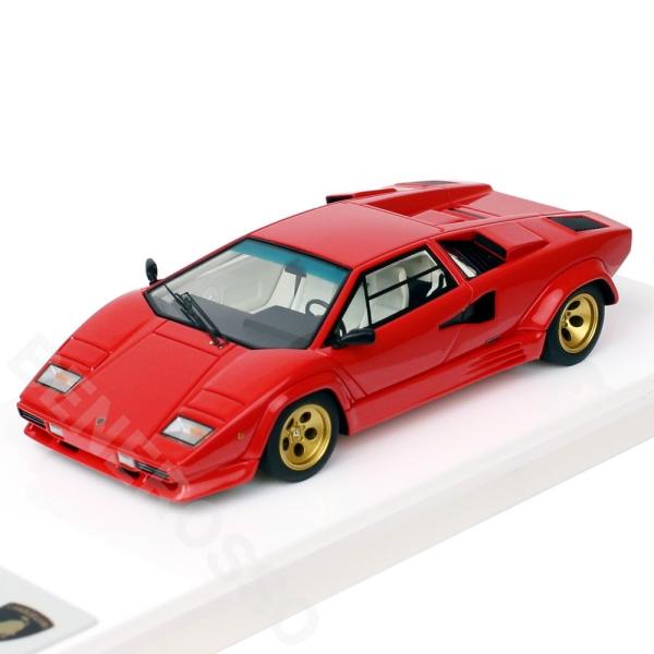 EIDOLON 1/43スケール ランボルギーニ カウンタック LP5000 QV 1988 レッド...