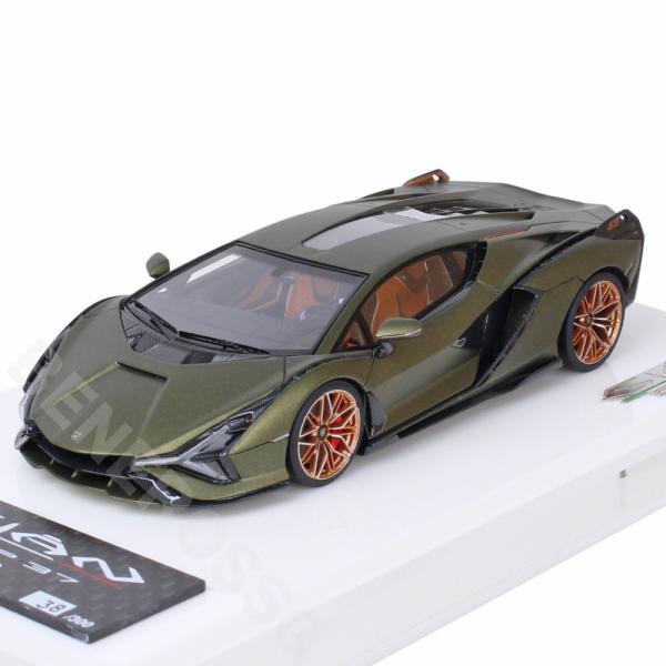 EIDOLON 1/43スケール ランボルギーニ シアン FKP37 2019 Verde Gea ...