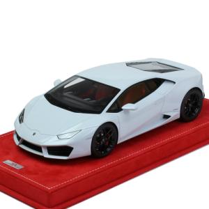 【アウトレット】MRコレクション 1/18スケール ランボルギーニ ウラカン LP580-2 L.A.モーターショー　2015 Bianco Icarus LAMBO022B 【返品・交換対象外】｜victorylap