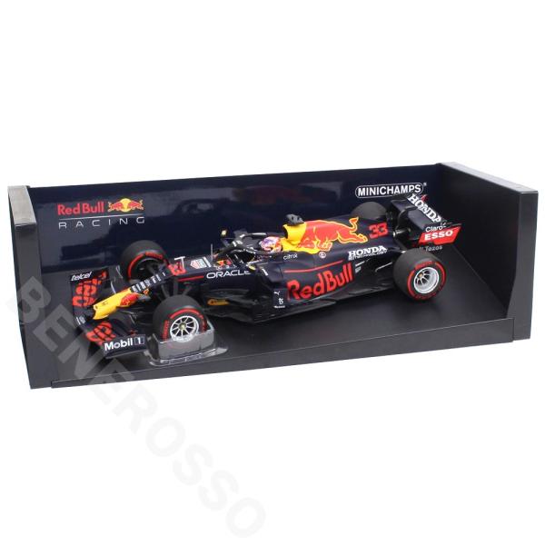 MINICHAMPS 1/18スケール レッド ブル レーシング ホンダ RB16B M.フェルスタ...