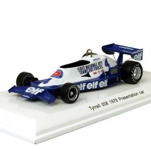 ティレル　Elf ミニカー ブレキナ 1/87 ティレル F1 006 エルフ 1973 ドイツGP J.スチュアート