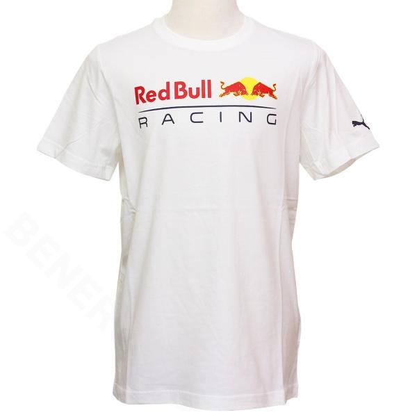 PUMA レッドブルレーシング ロゴ Tシャツ ホワイト 763130-03
