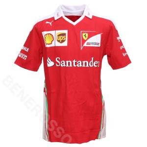 ◆ フェラーリ(FERRARI F1)チーム支給品 チームスタッフTシャツ L victorylap_sel-ite-01397