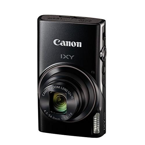 (即納) Canon コンパクトデジタルカメラ IXY 650 ブラック 光学12倍ズーム/Wi-F...