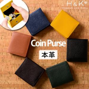 小銭入れ コインケース ミニ財布 ボックス型 本革 コンパクト