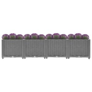 レイズドベッド ライトグレー 160x40x3...の詳細画像2
