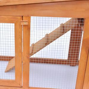 屋外用 大型うさぎ小屋 小動物ハウス ペットケ...の詳細画像3