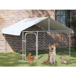 屋外用犬小屋 屋根付き 200x200x150cm