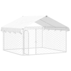 屋外用犬小屋 屋根付き 200x200x150cmの詳細画像1