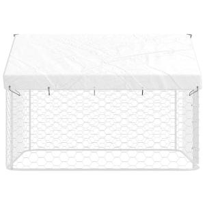 屋外用犬小屋 屋根付き 200x200x150cmの詳細画像2