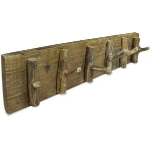 コートラック 無垢の再生木材 60x15cm