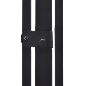 ペット用暖炉フェンス ブラック スチールの詳細画像5