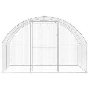 屋外鶏小屋 3x16x2 m 亜鉛メッキ鋼製の詳細画像1