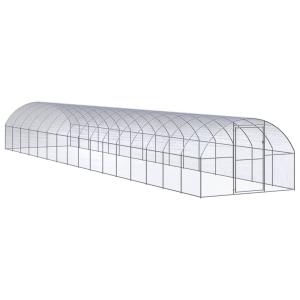 屋外鶏小屋 3x16x2 m 亜鉛メッキ鋼製の詳細画像2