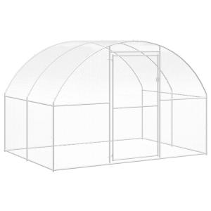 屋外鶏小屋 3x16x2 m 亜鉛メッキ鋼製の詳細画像4