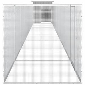 チキンケージ グレー 900x91x100 c...の詳細画像3