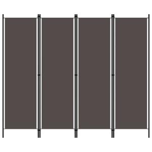 間仕切り パネル4枚 アントラシート 200x...の詳細画像4