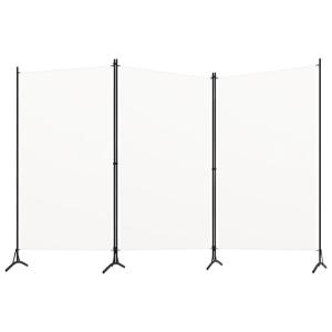 間仕切り 3枚パネル クリームホワイト 260x180cm