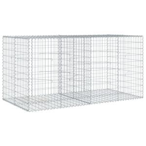 蛇籠バスケット カバー付き 200x100x1...の詳細画像2