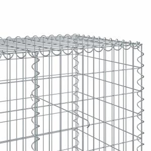 蛇籠バスケット カバー付き 200x100x1...の詳細画像4