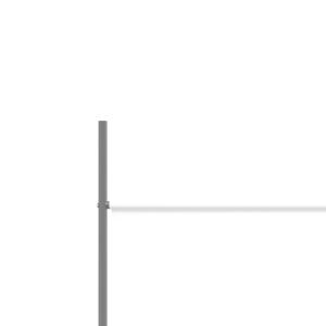 4枚パネル 間仕切り ホワイト 200x200...の詳細画像3