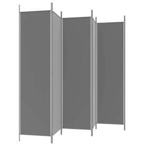 6枚パネル 間仕切り ブラック 300x200...の詳細画像5