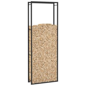 薪ラック マットブラック 80x28x222c...の詳細画像4
