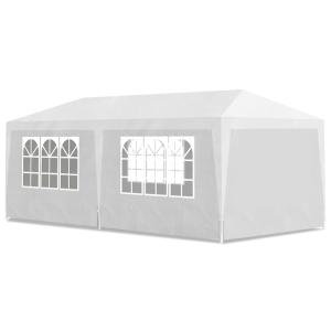 パーティーテント 3x6m ホワイトの詳細画像1