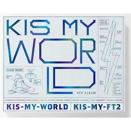 ◇キスマイフットツー/KIS-MY-WORLD(初回生産限定盤A)(CD2枚+DVD)/AVCD93...