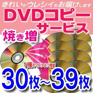 【DVD コピー】1種のマスタから30枚〜39枚の複製(DVDディスク・スリムケース込)｜videon-ys