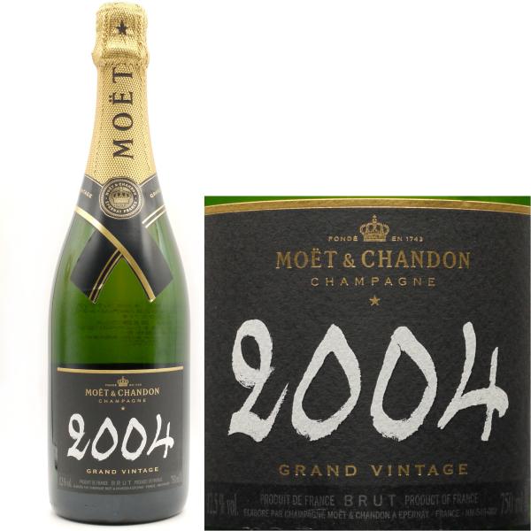 シャンパン 2004 モエ エ シャンドン グラン ヴィンテージ 750ml フランス シャンパーニ...