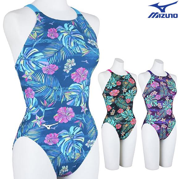 25春夏 MIZUNO ミズノ エクサースーツ N2MAC782 レディス ミディアムカット 練習水...