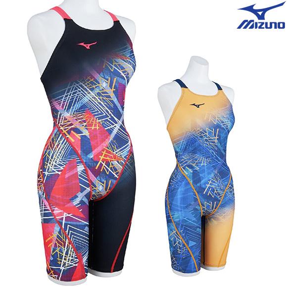 25秋冬 MIZUNO ミズノ エクサースーツ N2MGC773 レディス ハーフスーツ 練習水着 ...