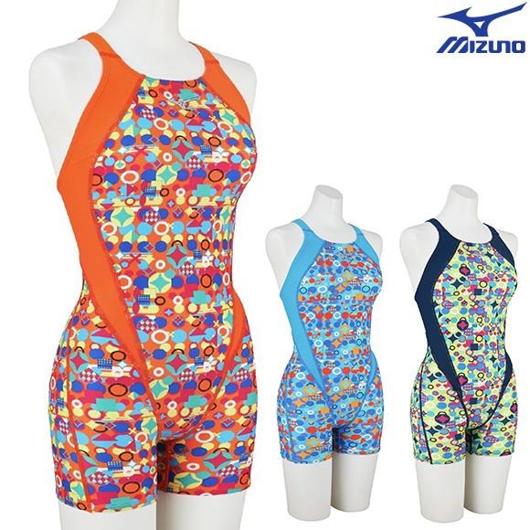 26春夏 MIZUNO ミズノ エクサースーツ N2MGD286 レディス ミディアムハーフスーツ ...