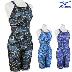 26春夏 MIZUNO ミズノ エクサースーツ N2MGD785 レディス ハーフスーツ 練習水着 競泳 女性 ネコポス発送 代引き不可