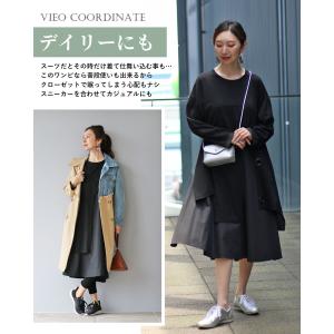 ワンピース ワンピ ブラック 黒 長袖 上品 ...の詳細画像5