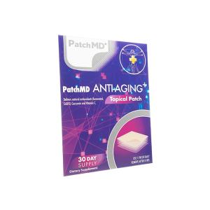 【(PatchMD) アンチエイジングプラス 1袋/30パッチ】 お肌に貼るタイプのパッチ型アンチエイジングサプリメントです。