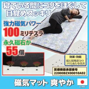 国際ブランド 磁気マット 爽やか 0 100cm 花柄ブルー 磁気治療器 永久磁石 フェライト 100 本物保証 Odedtapirohandyman Com