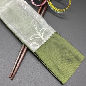 タフタシルク お箸の入れ物 お箸入れ 巾着 ペ...の詳細画像2