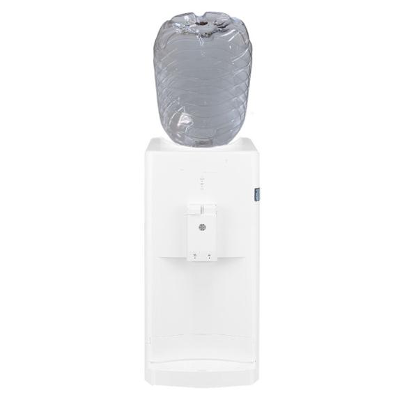 ガロンボトル用卓上型ウォーターサーバー　SB30　ホワイト 専用8リットルペットボトル2本つき